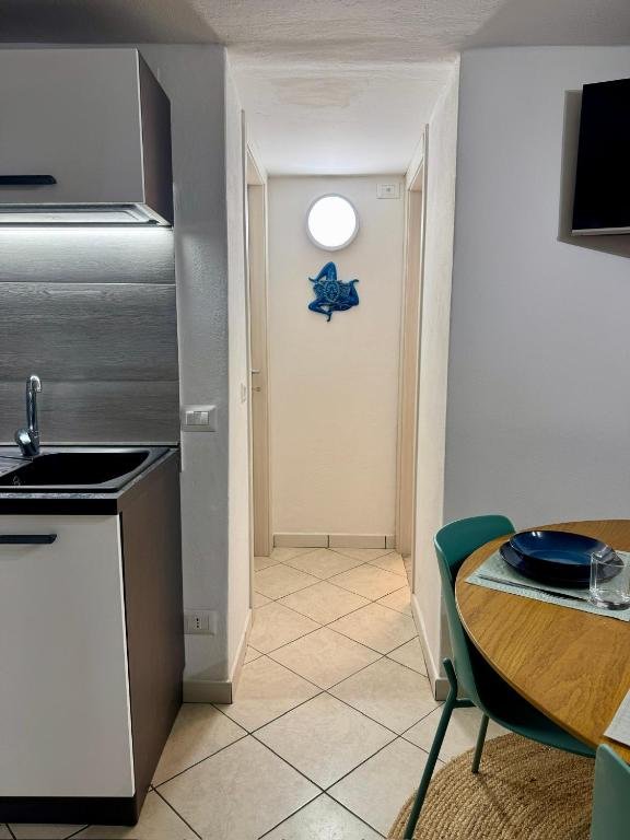 Kitchen and hallway