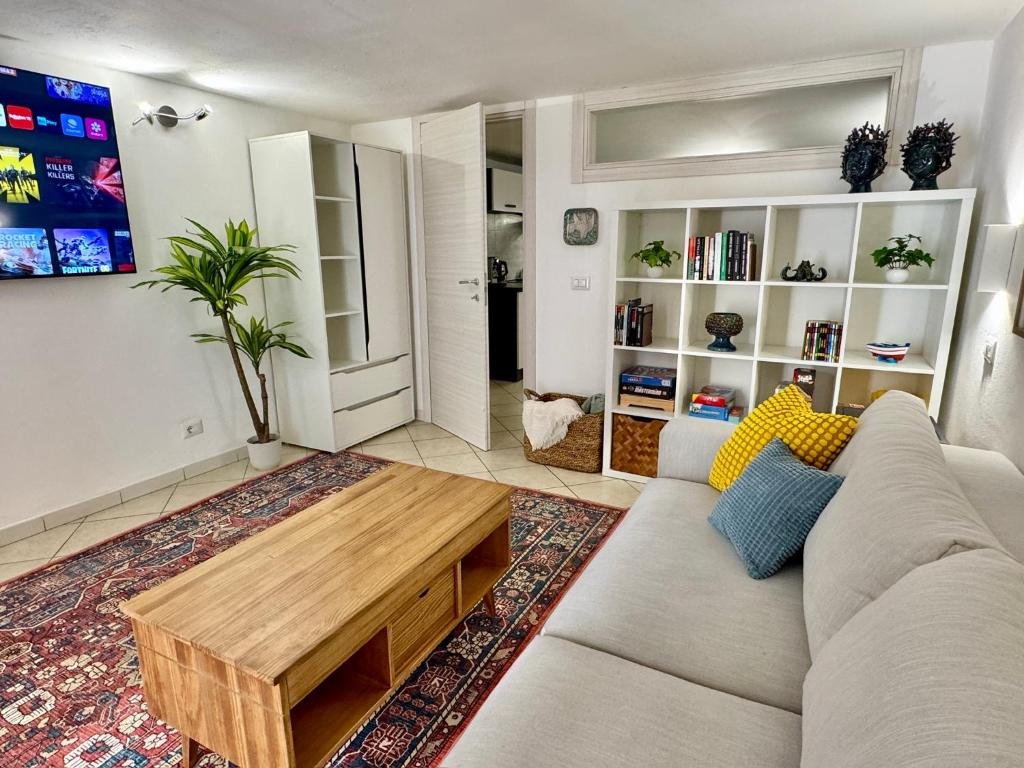 Living room with Smart TV